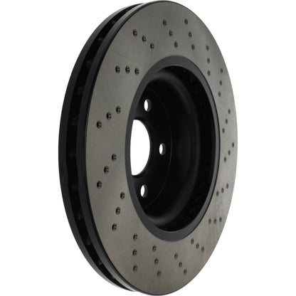 Centric Parts Disc Brake Rotor Premium OE Style Drilled with Electrocoating for 2009-2006 Mercedes-Benz E350 128.35078