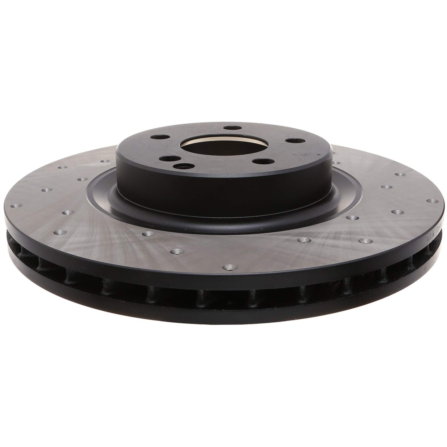 StopTech Sport Cryo Cross Drilled Brake Rotor; Front Left