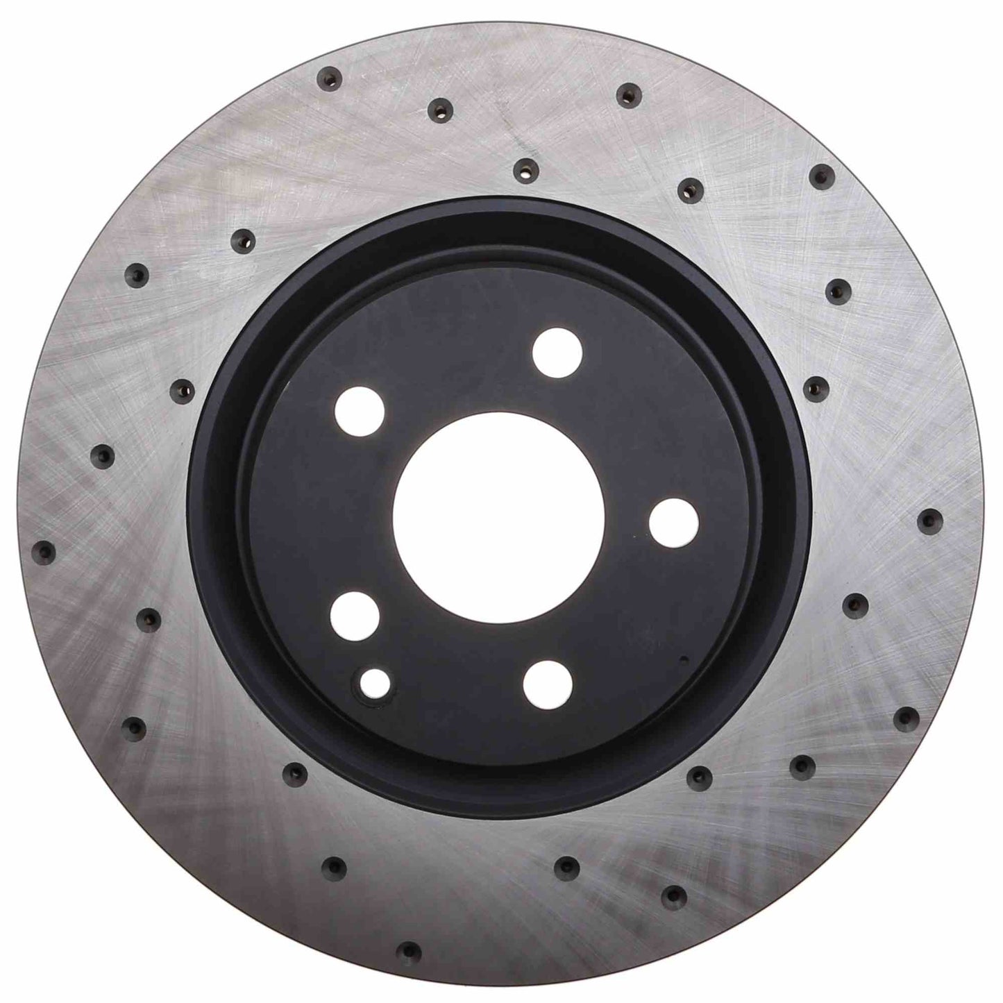 StopTech Sport Cryo Cross Drilled Brake Rotor; Front Left