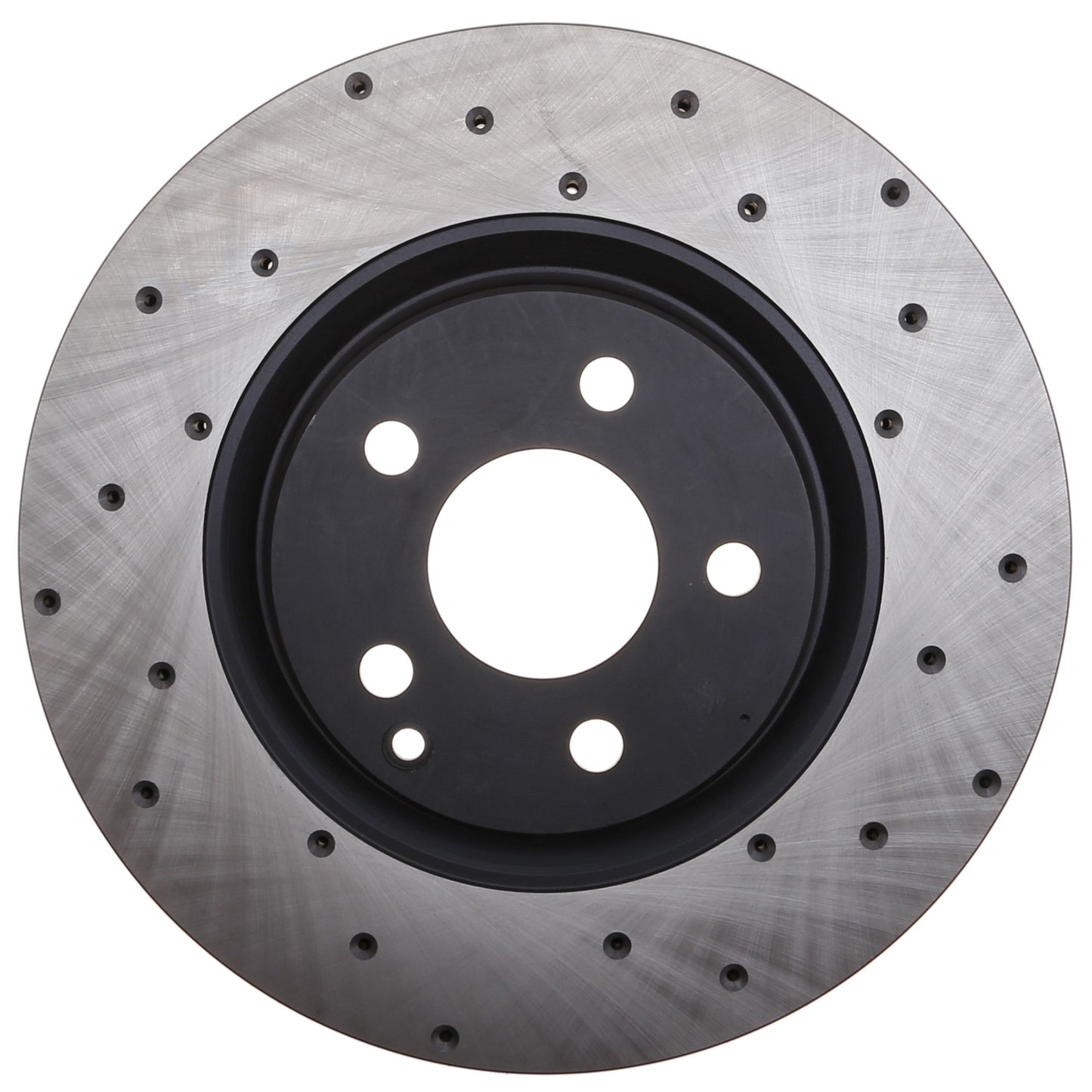 StopTech Sport Cryo Cross Drilled Brake Rotor; Front Left