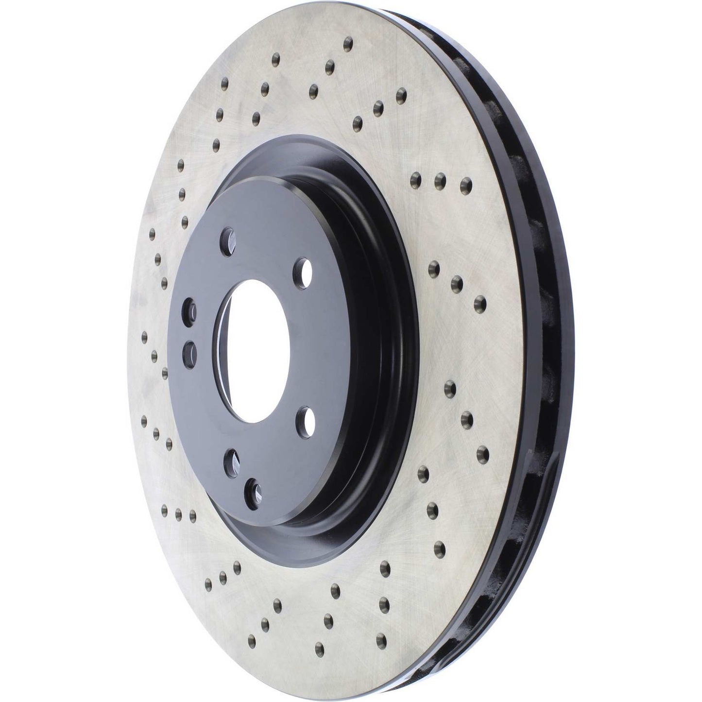 Centric Parts Disc Brake Rotor Premium OE Style Drilled with Electrocoating finish for 2004-2007 C230, 2003-2005 C320, 2008-2009 CLK350, 2006-2008 SLK280, 2009-2011 SLK300, 2005-2011 SLK350 128.35086