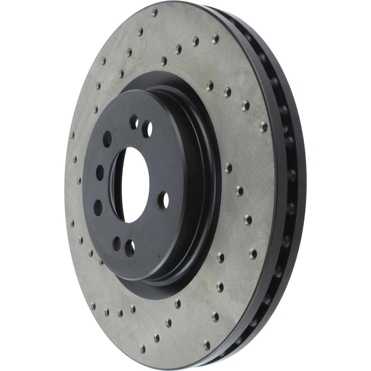 StopTech Sport Cryo Cross Drilled Brake Rotor; Rear Left
