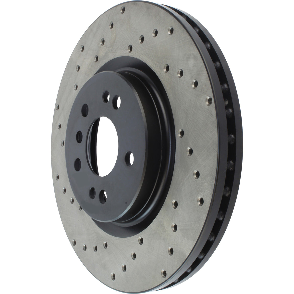 StopTech Sport Cryo Cross Drilled Brake Rotor; Rear Left
