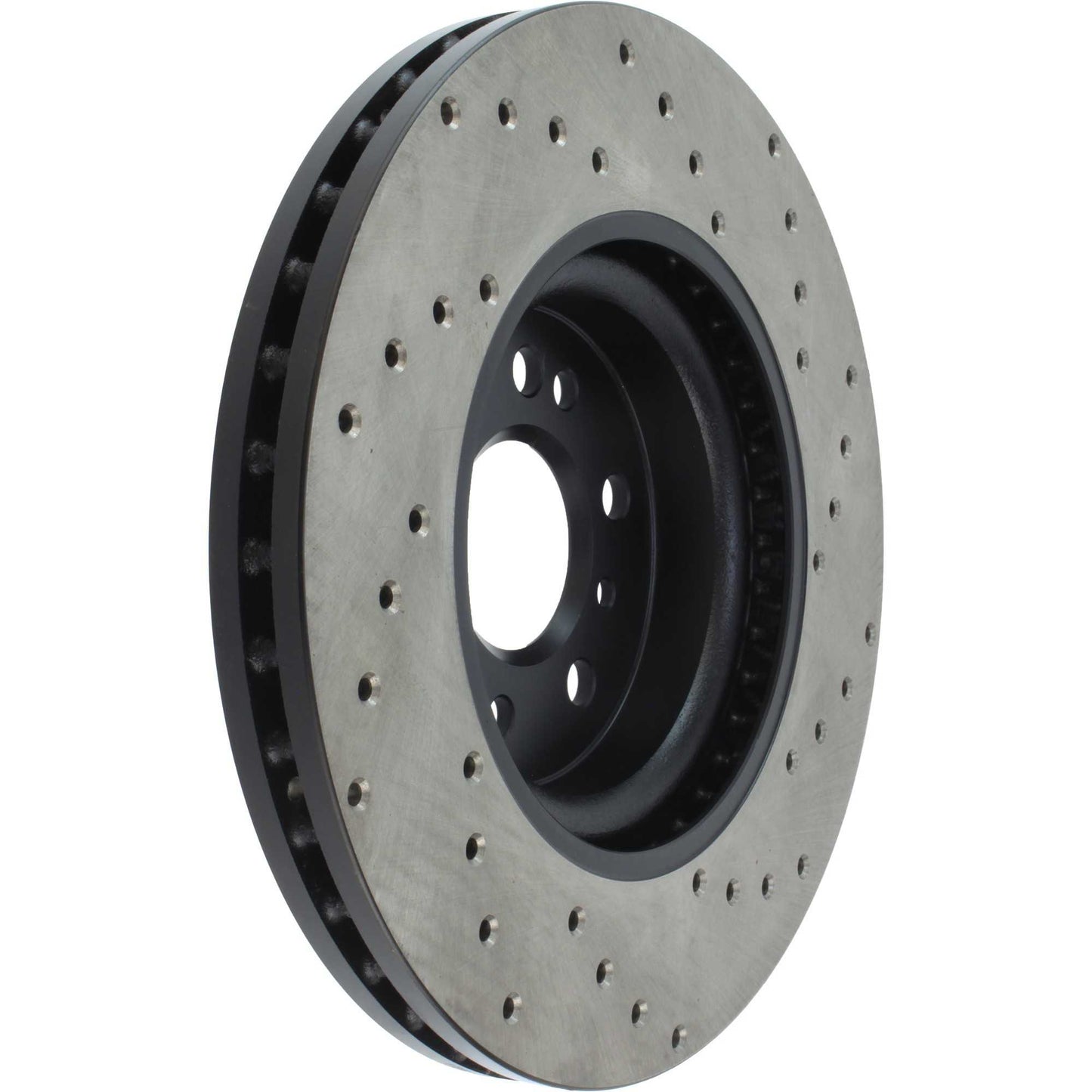 StopTech Sport Cryo Cross Drilled Brake Rotor; Rear Left