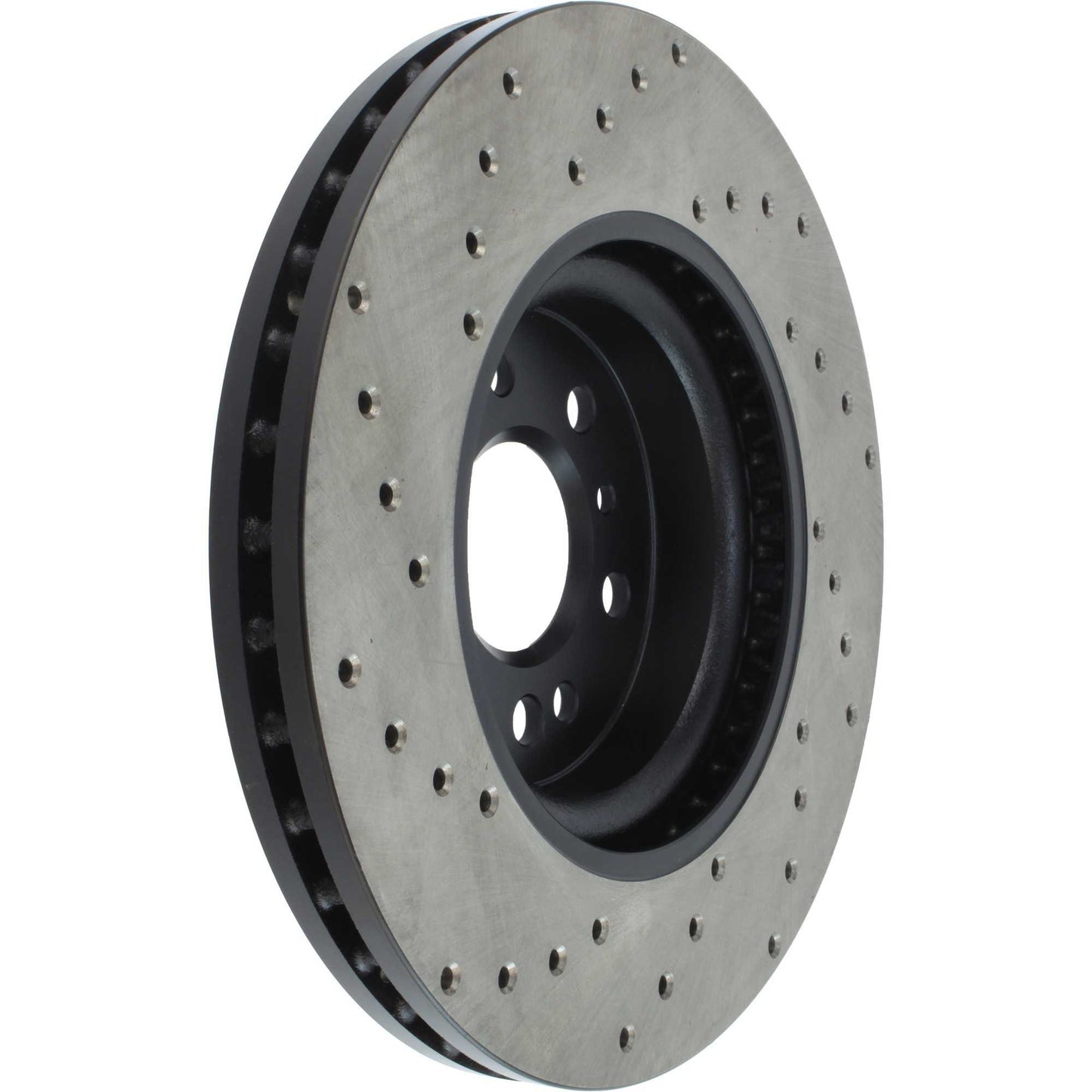 StopTech Sport Cryo Cross Drilled Brake Rotor; Rear Right