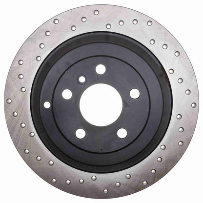 StopTech Drilled Sport Brake Rotor 128.35090R