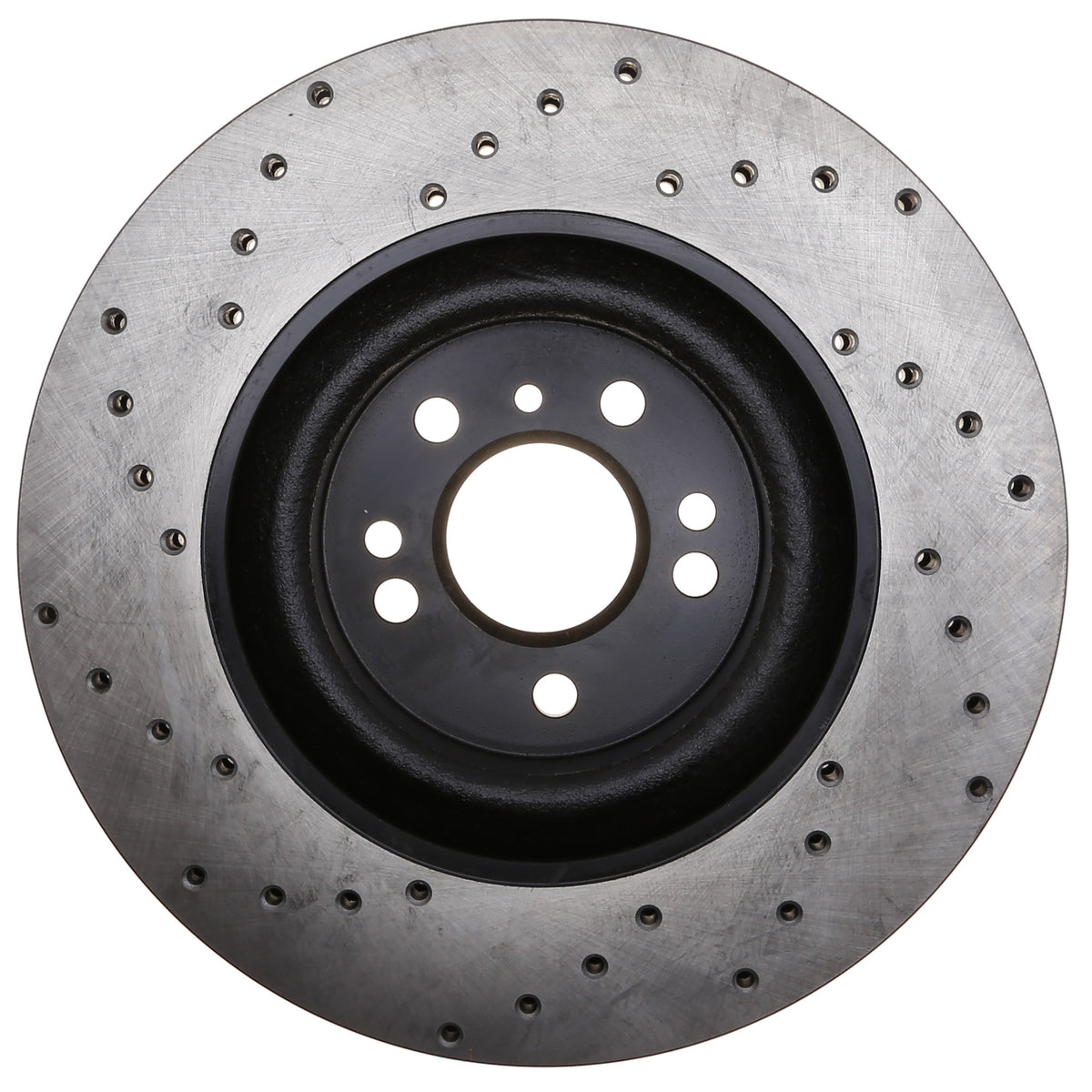 StopTech Sport Cryo Cross Drilled Brake Rotor; Front Right