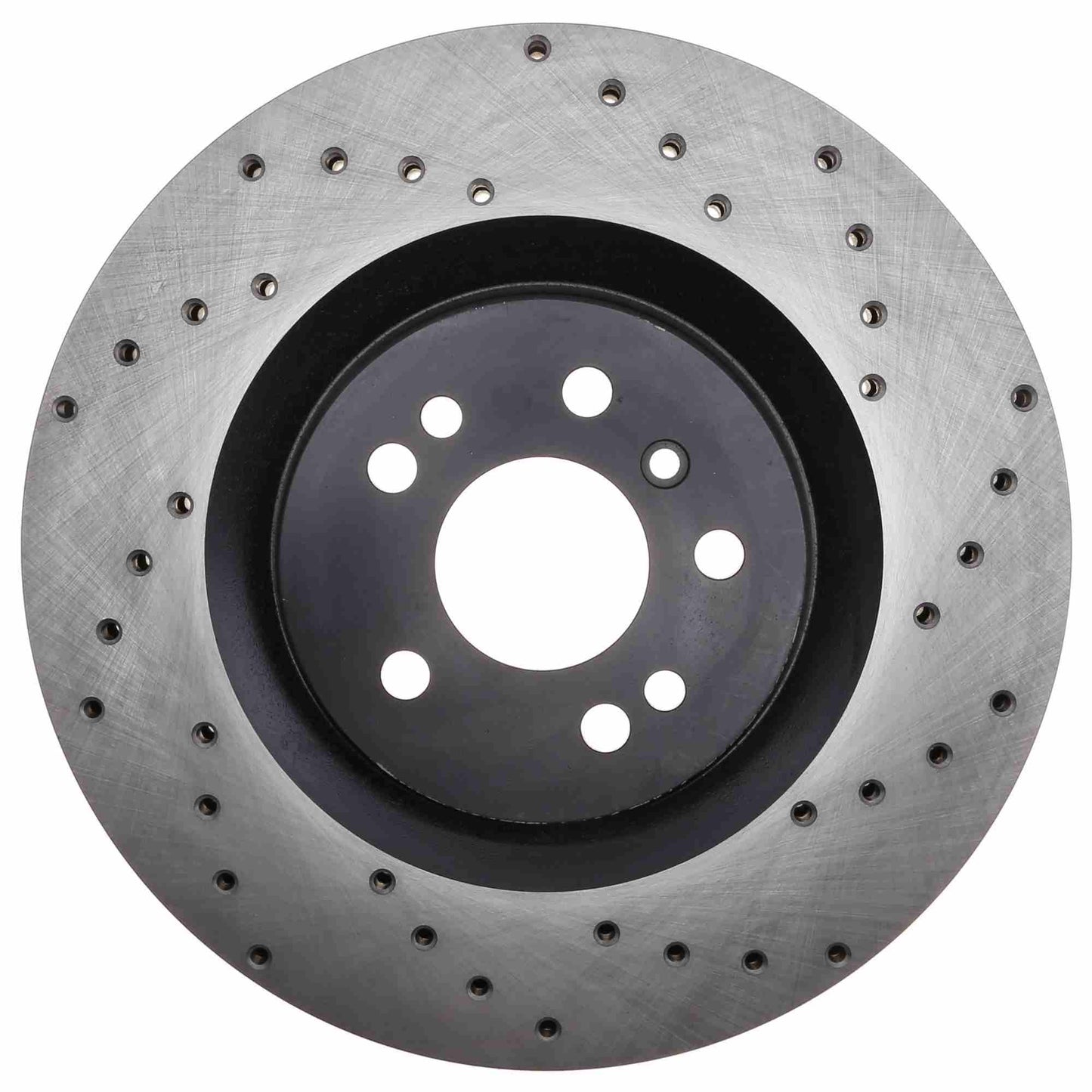 StopTech Sport Cryo Cross Drilled Brake Rotor; Front Right