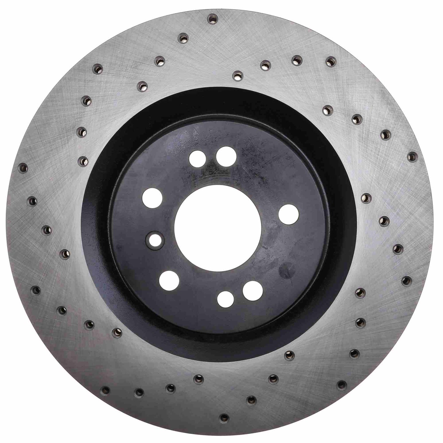 StopTech Sport Cryo Cross Drilled Brake Rotor; Rear Left