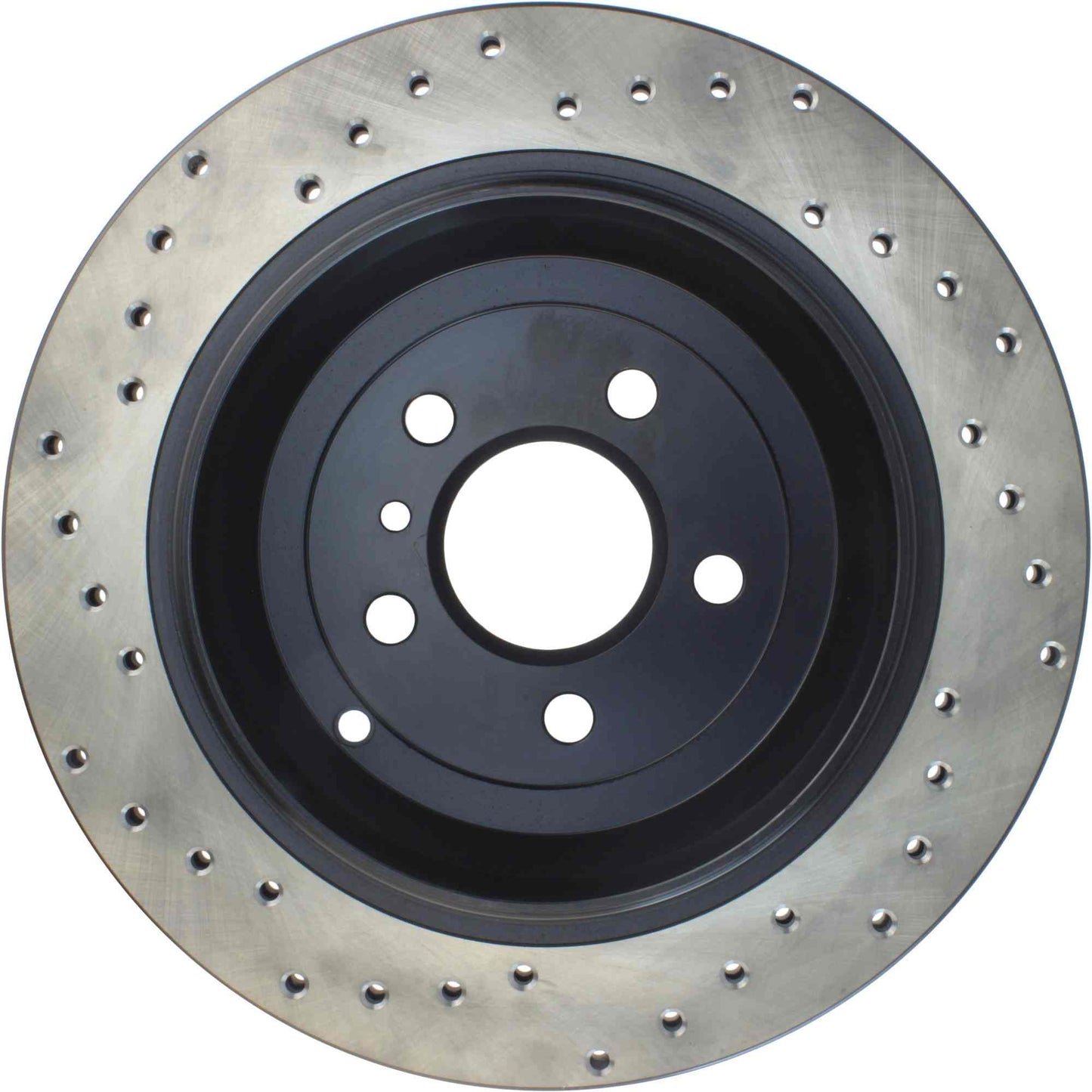 StopTech Sport Cryo Cross Drilled Brake Rotor; Rear Right
