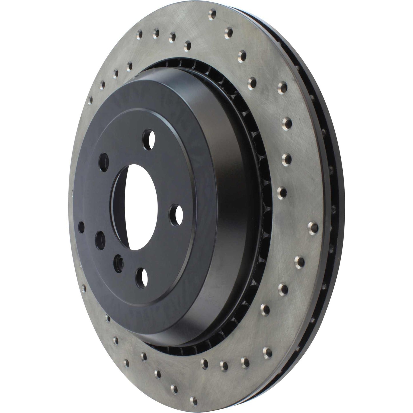 StopTech Sport Cryo Cross Drilled Brake Rotor; Rear Right