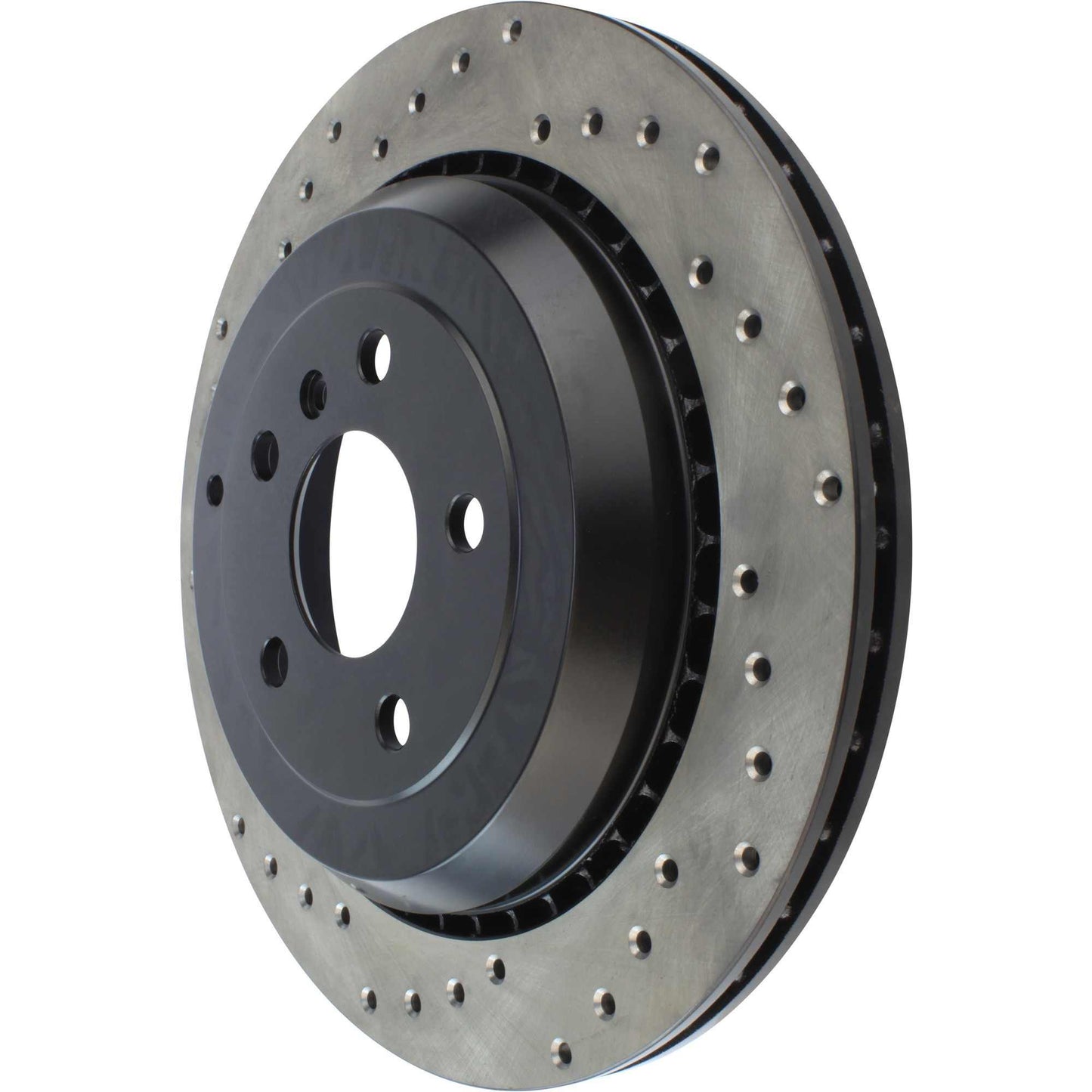 StopTech Sport Cryo Cross Drilled Brake Rotor; Front Left