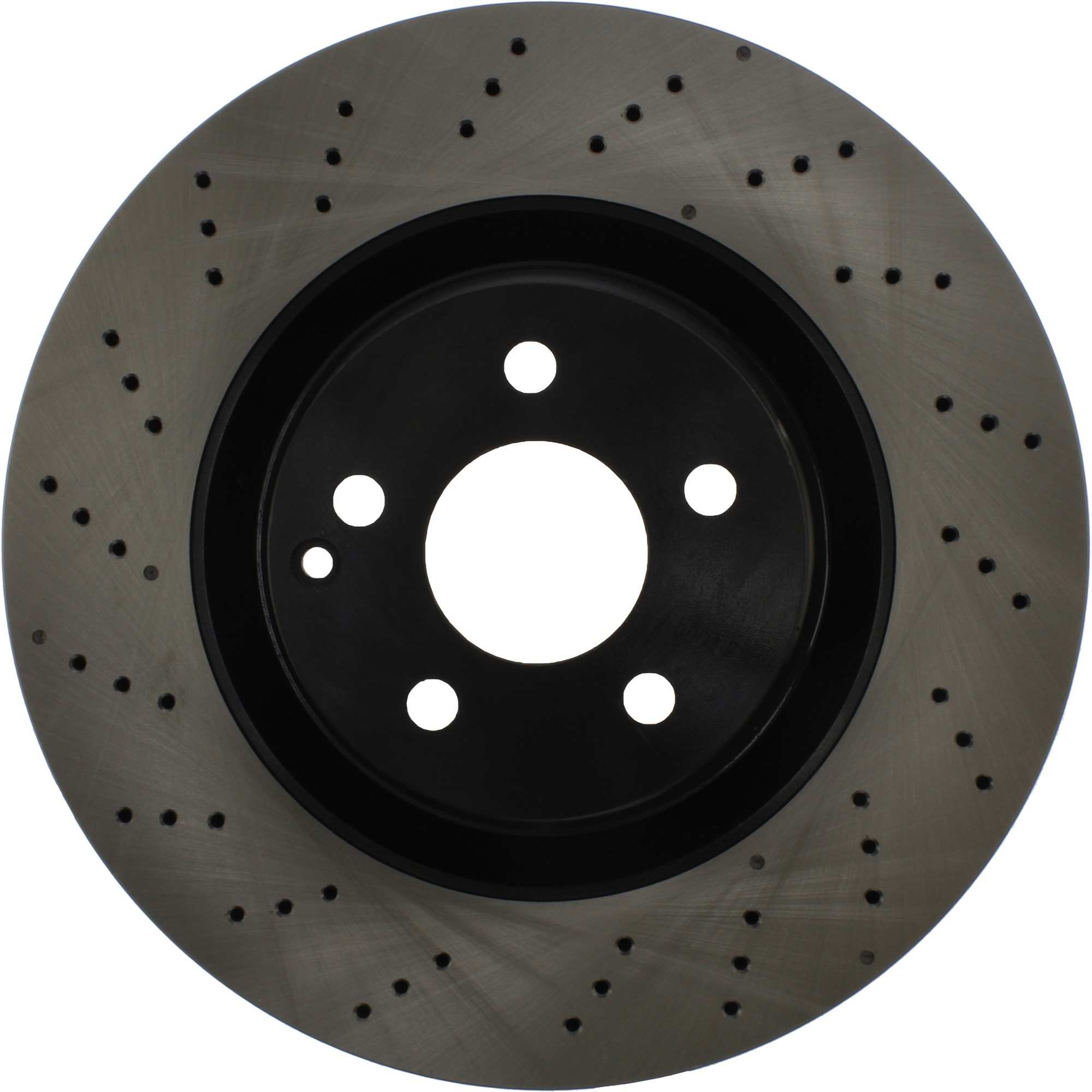 StopTech Sport Cryo Cross Drilled Brake Rotor; Rear Left