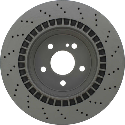 StopTech Sport Cryo Cross Drilled Brake Rotor; Front Left
