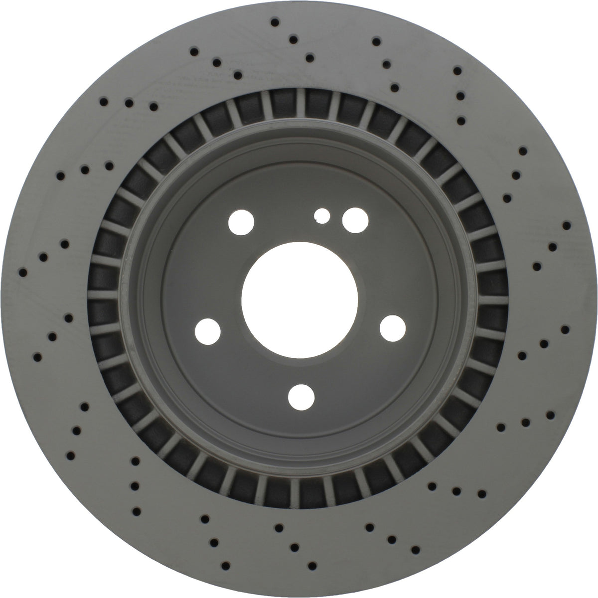 StopTech Sport Cryo Cross Drilled Brake Rotor; Front Left
