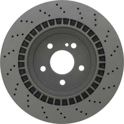 StopTech Sport Cryo Cross Drilled Brake Rotor; Front Left