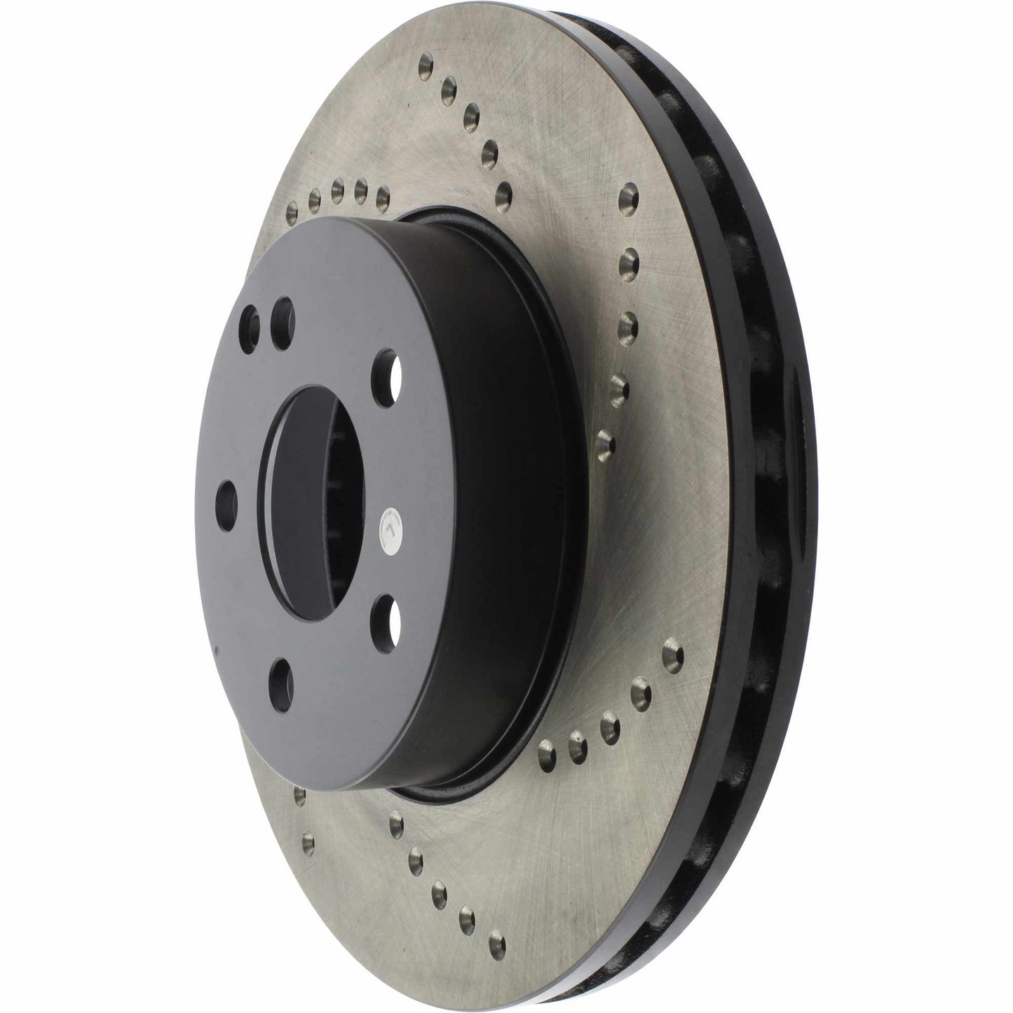 StopTech Sport Cryo Cross Drilled Brake Rotor; Front Right