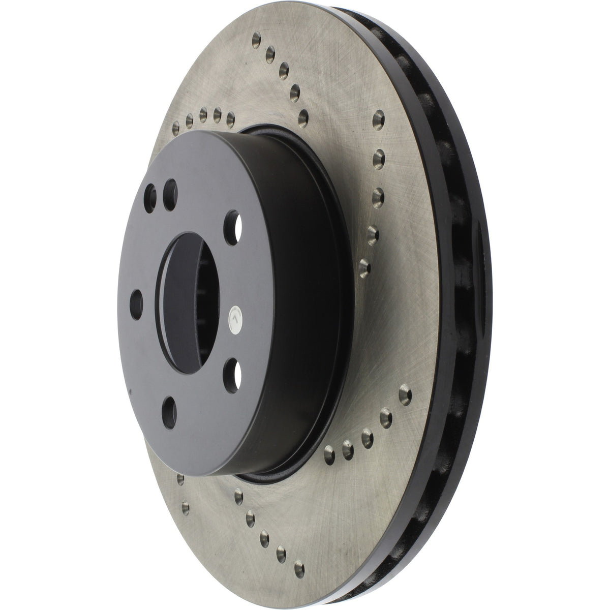 StopTech Sport Cryo Cross Drilled Brake Rotor; Front Right
