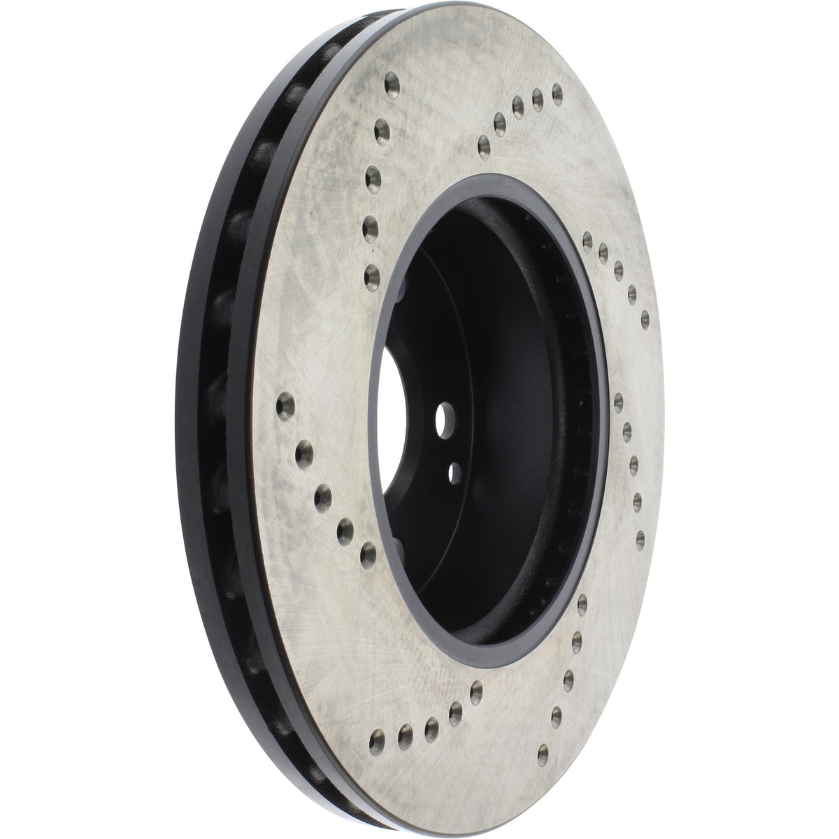 StopTech Sport Cryo Cross Drilled Brake Rotor; Front Right
