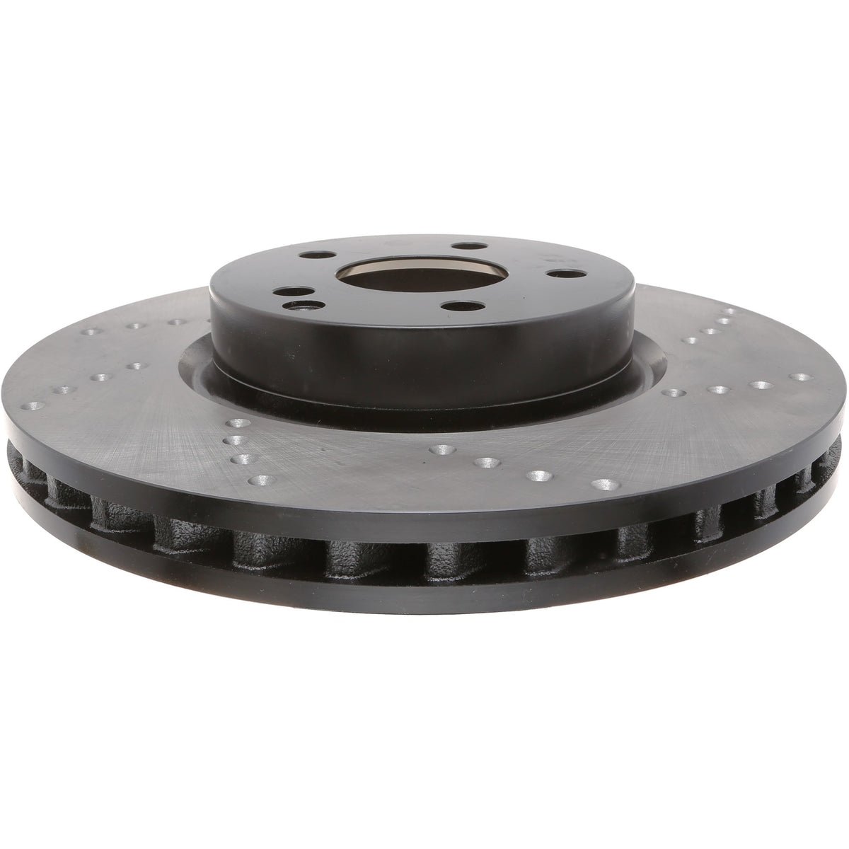 StopTech Sport Cryo Cross Drilled Brake Rotor; Rear Left