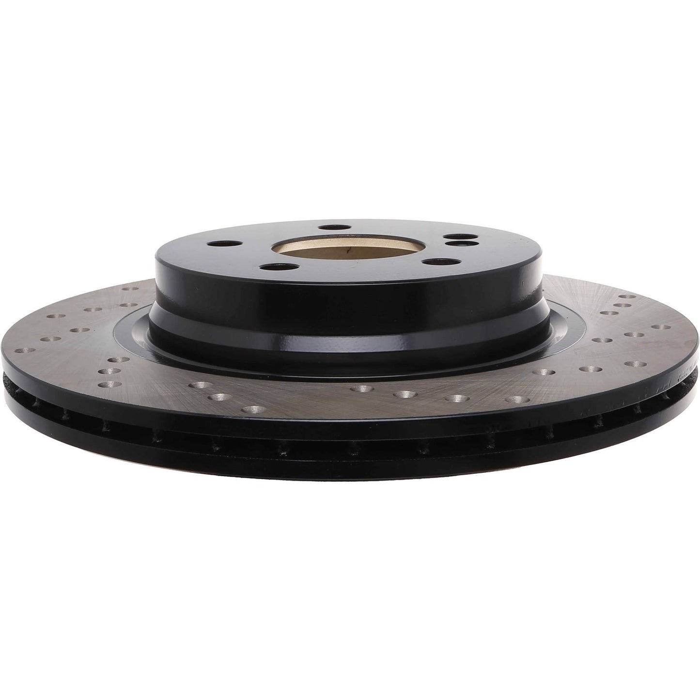 StopTech Sport Cryo Cross Drilled Brake Rotor; Rear Left
