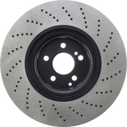 Centric Parts Disc Brake Rotor Premium OE Drilled with Electrocoating finish 128.35118