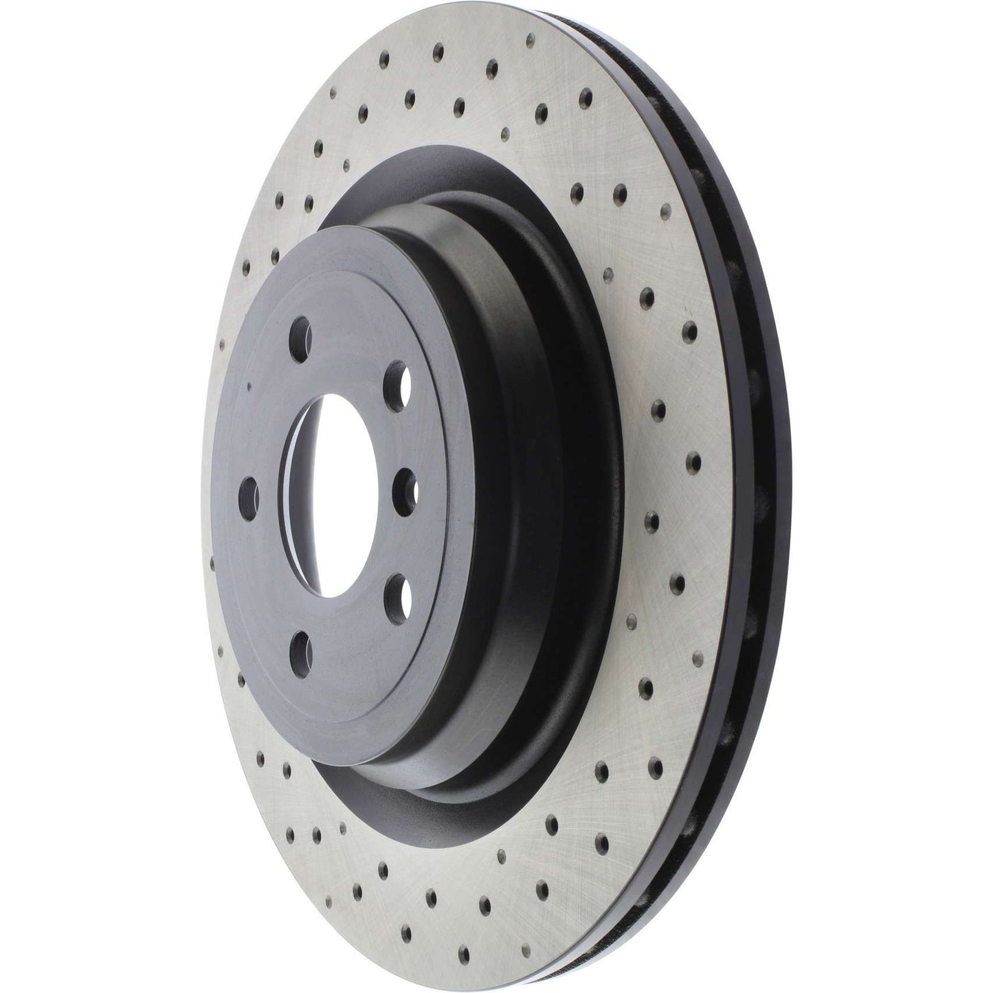 Stoptech Centric 12-15 Mercedes-Benz ML550 Drilled OE Design Rear Brake Rotor 128.35127