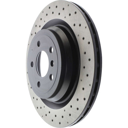 Stoptech Centric 12-15 Mercedes-Benz ML550 Drilled OE Design Rear Brake Rotor 128.35127