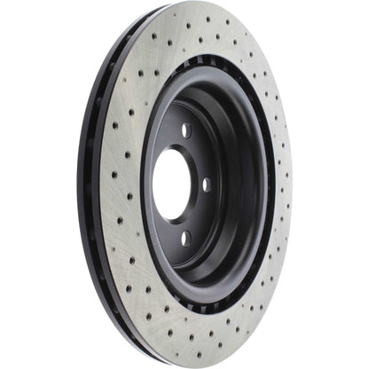 Stoptech Centric 12-15 Mercedes-Benz ML550 Drilled OE Design Rear Brake Rotor 128.35127