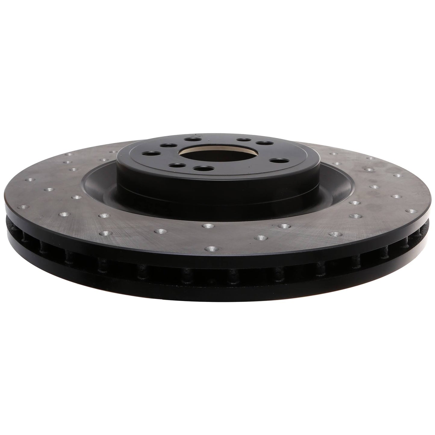 StopTech Sport Cryo Cross Drilled Brake Rotor; Front Left