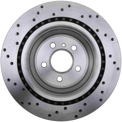 StopTech Sport Cross Drilled Brake Rotor - Front Left 128.35147L