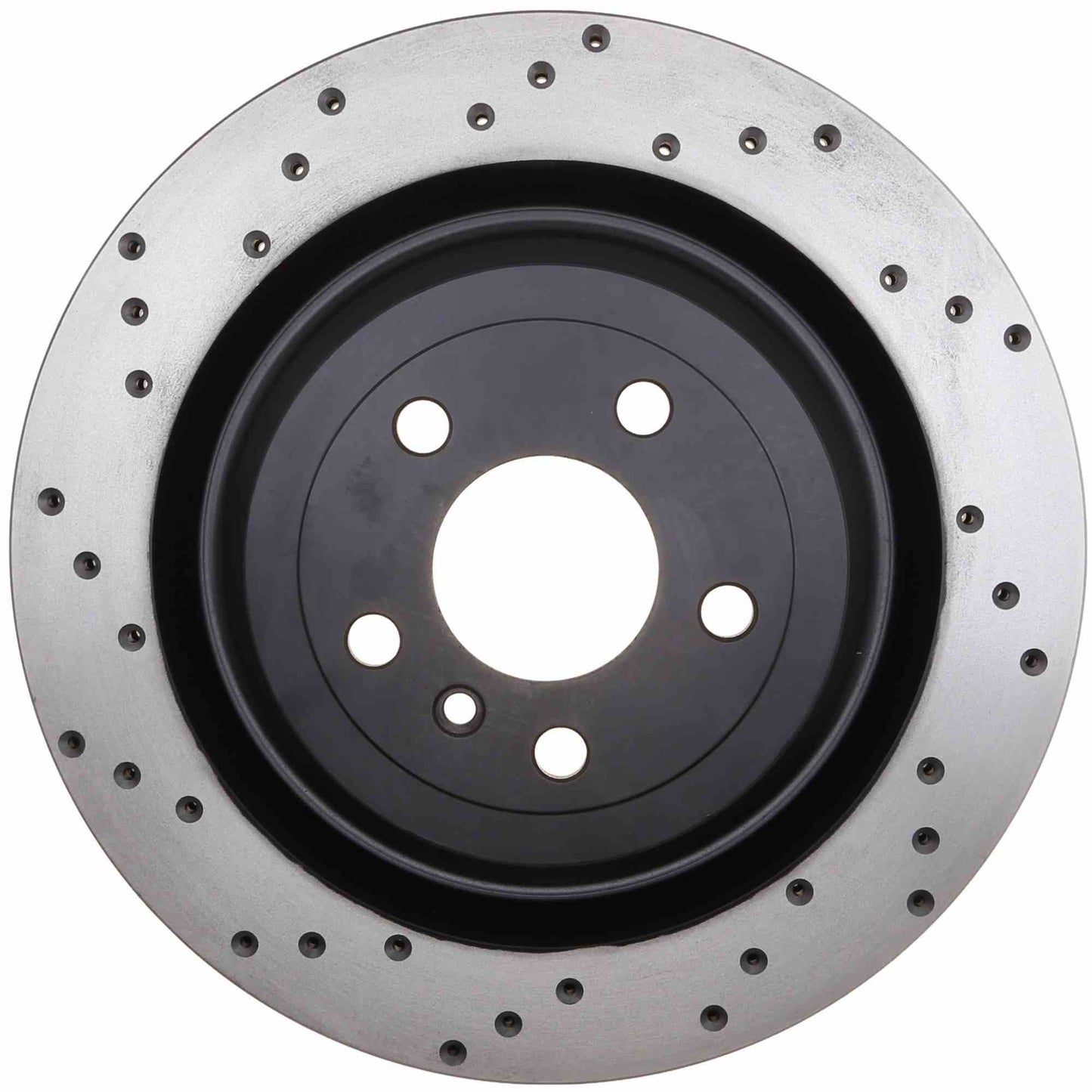 StopTech Sport Cross Drilled Brake Rotor - Front Right 128.35147R