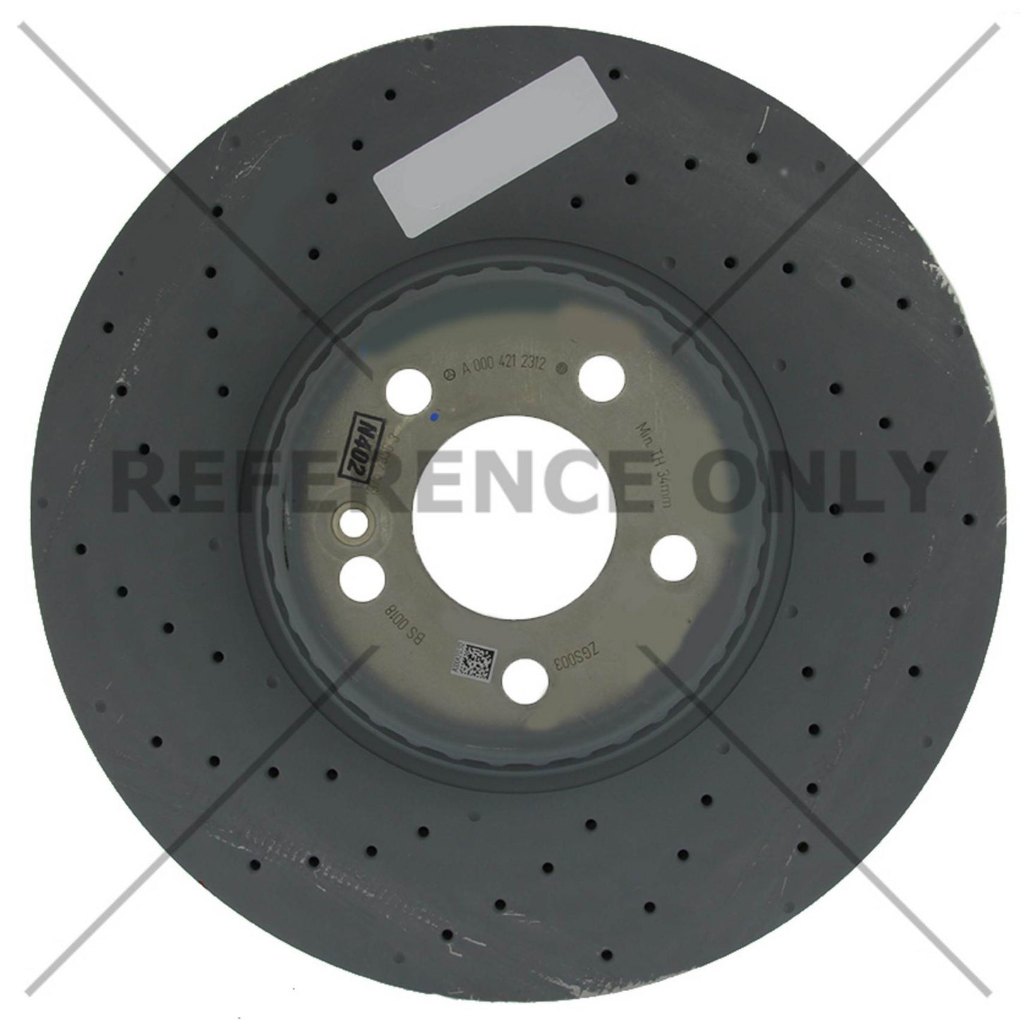 Centric Parts Disc Brake Rotor with Electrocoating finish 128.35170