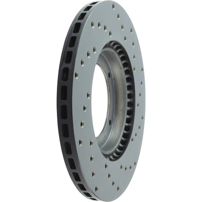 StopTech Drilled Sport Brake Rotor 128.37001R