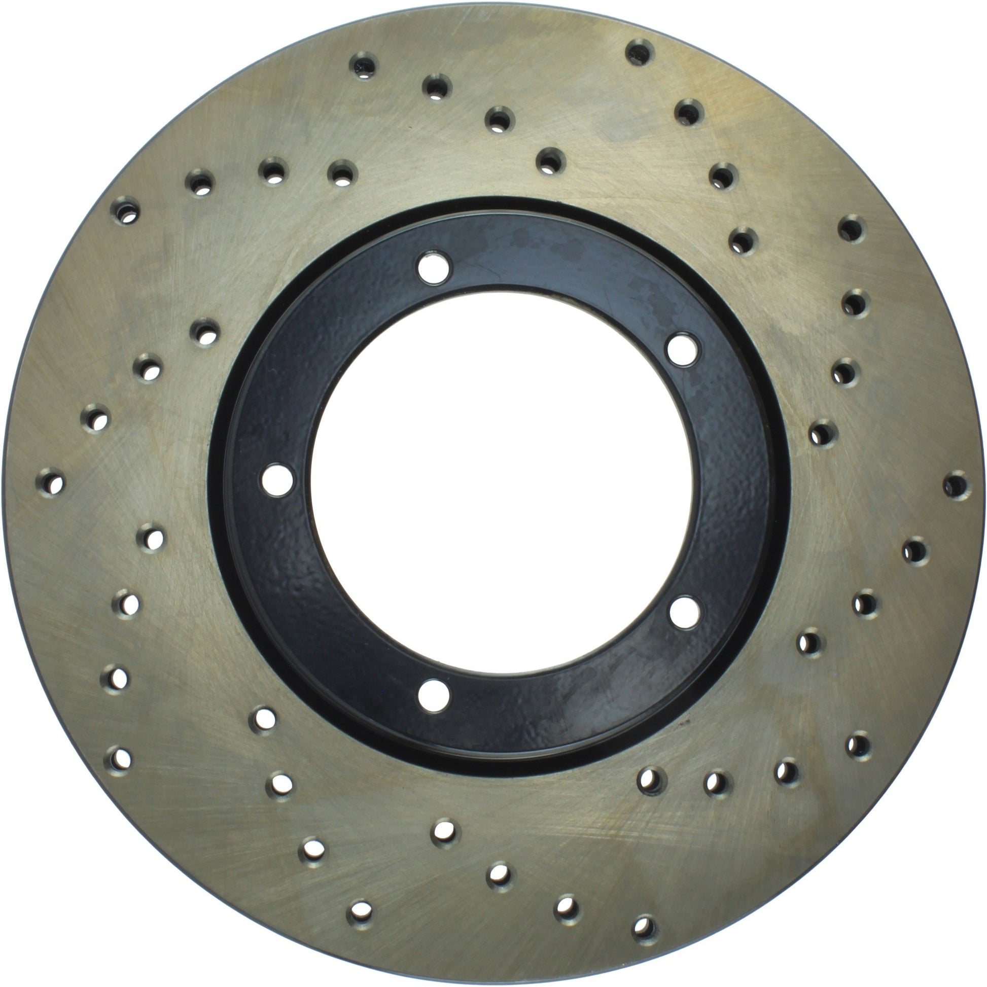 StopTech Sport Cryo Cross Drilled Brake Rotor; Front Left