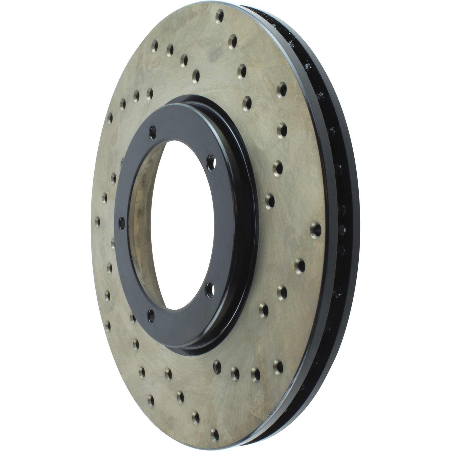 StopTech Sport Cryo Cross Drilled Brake Rotor; Front Left