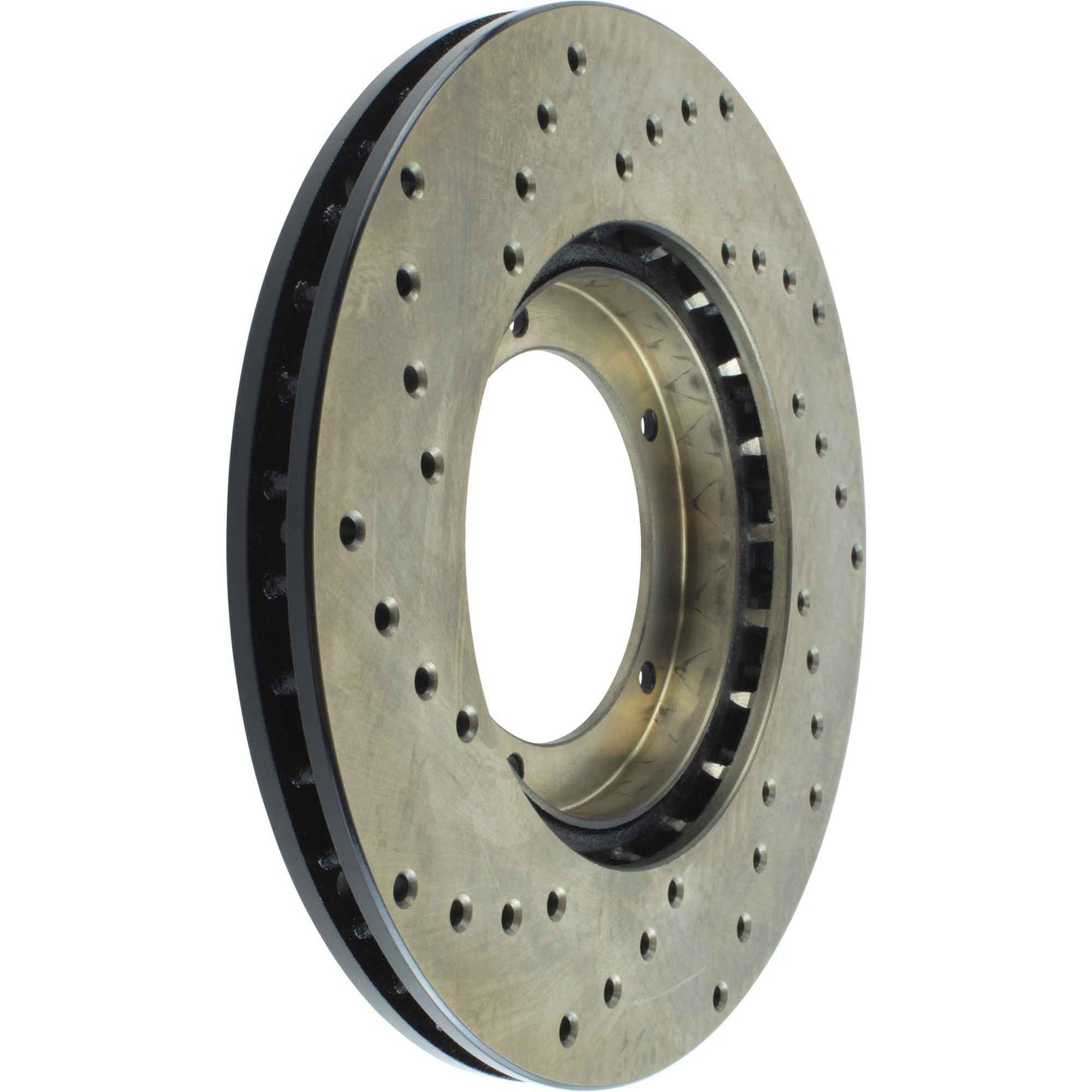 StopTech Sport Cryo Cross Drilled Brake Rotor; Front Left