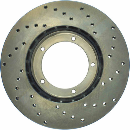 StopTech Drilled Sport Brake Rotor 128.37018R