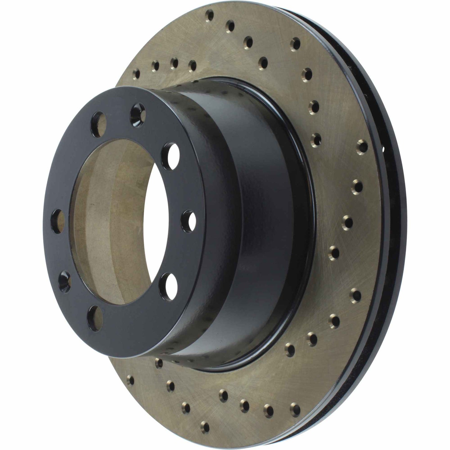 StopTech 90-94 Porsche 911 Carrera 2 (Exc Turbo/Turbo Look/2S Drilled Left Rear Rotor 128.37023L
