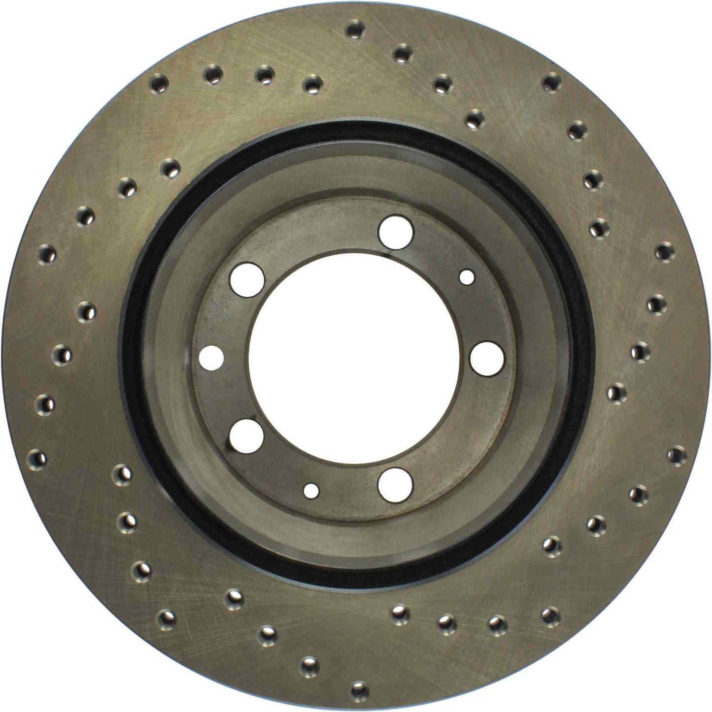 StopTech 90-94 Porsche 911 Carrera 2 (Exc Turbo/Turbo Look/2S Drilled Right Rear Rotor 128.37023R