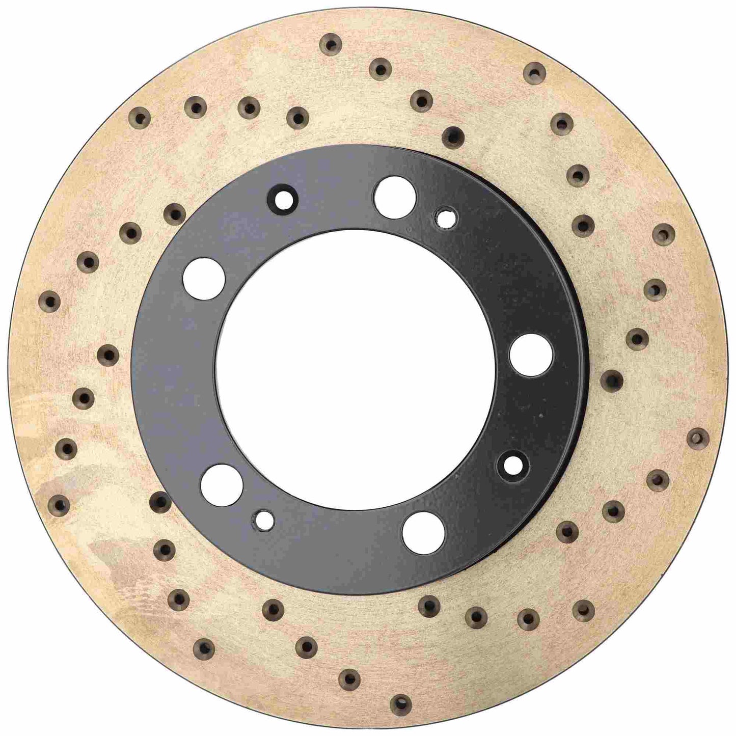 StopTech Sport Cryo Cross Drilled Brake Rotor; Rear Right