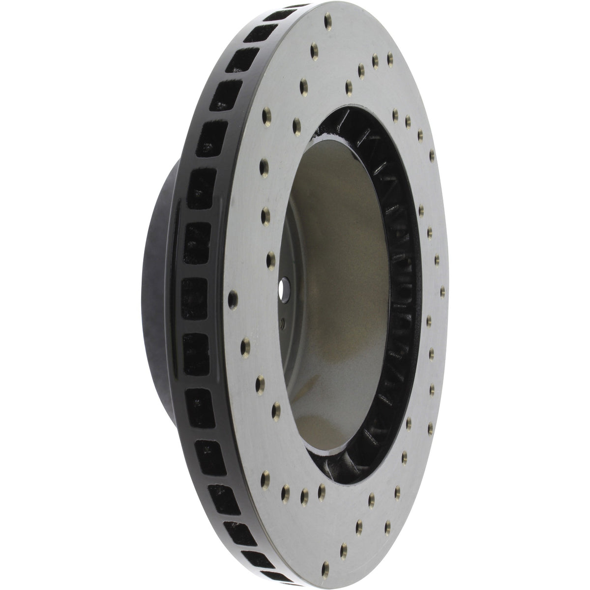 StopTech Sport Cryo Cross Drilled Brake Rotor; Rear Left