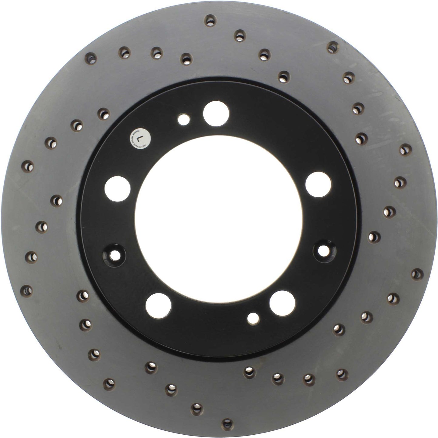 StopTech Sport Cryo Cross Drilled Brake Rotor; Front Left