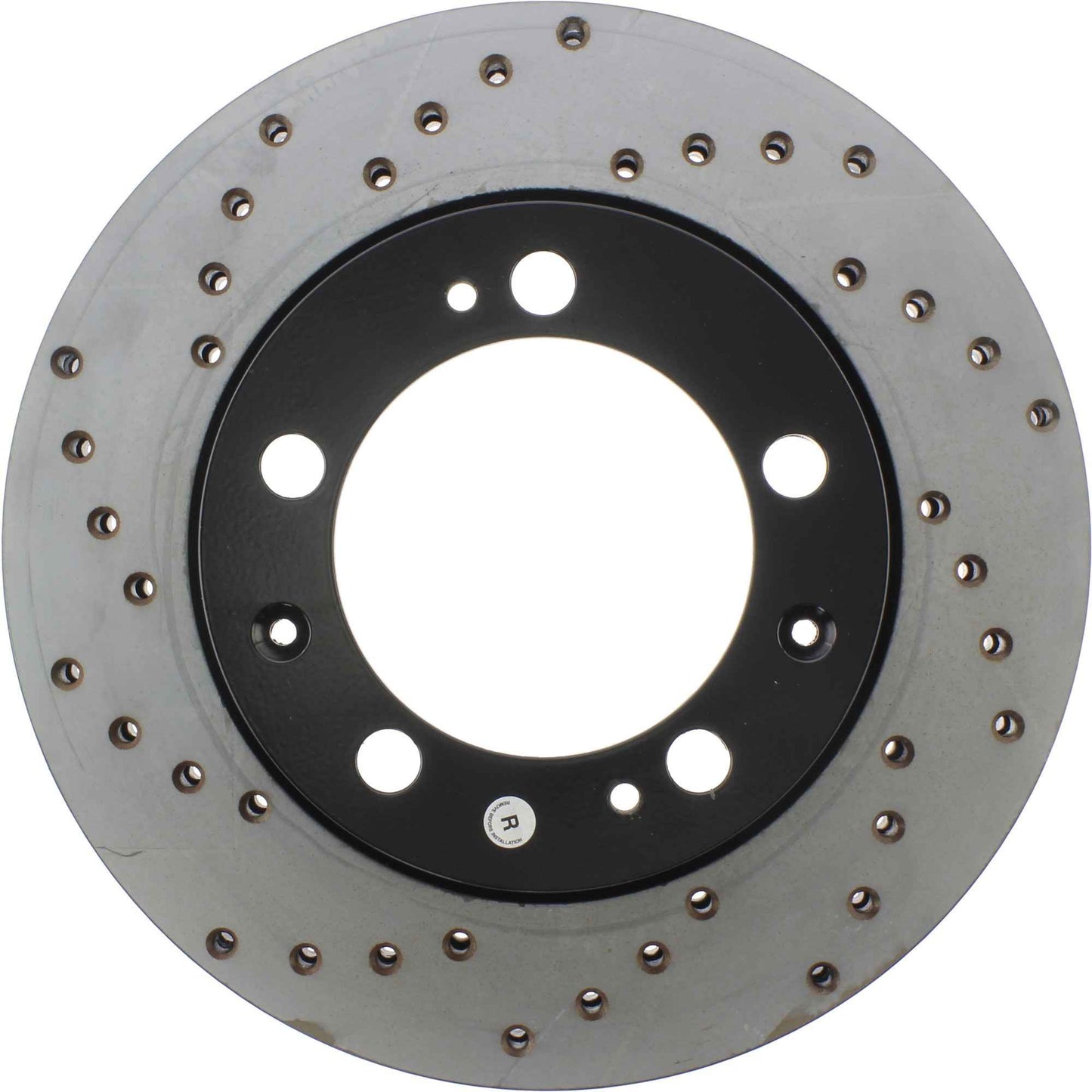 StopTech Sport Cryo Cross Drilled Brake Rotor; Front Right