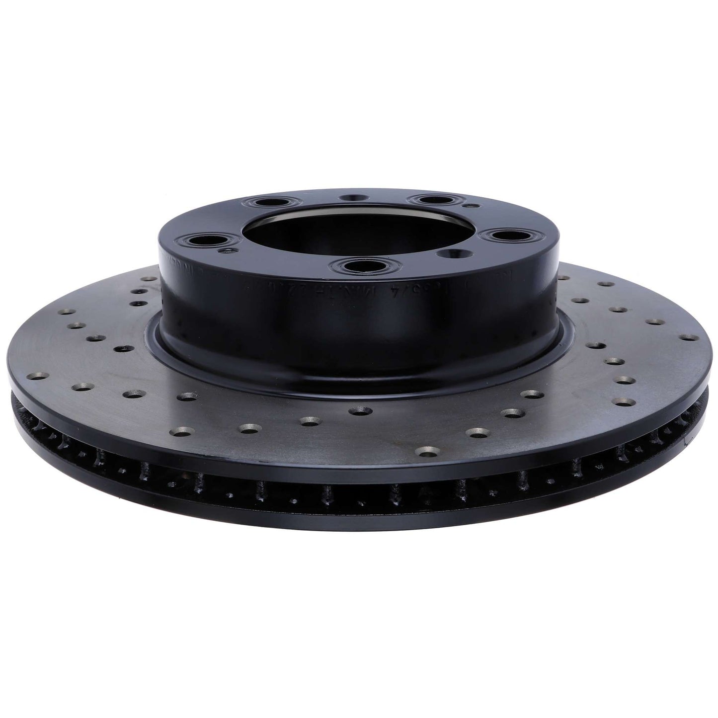 StopTech Sport Cryo Cross Drilled Brake Rotor; Front Right
