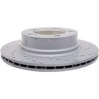 StopTech Sport Cryo Cross Drilled Brake Rotor; Rear Left