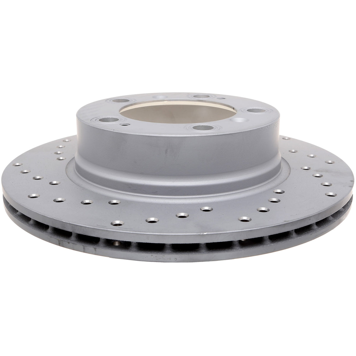 StopTech Sport Cryo Cross Drilled Brake Rotor; Rear Right