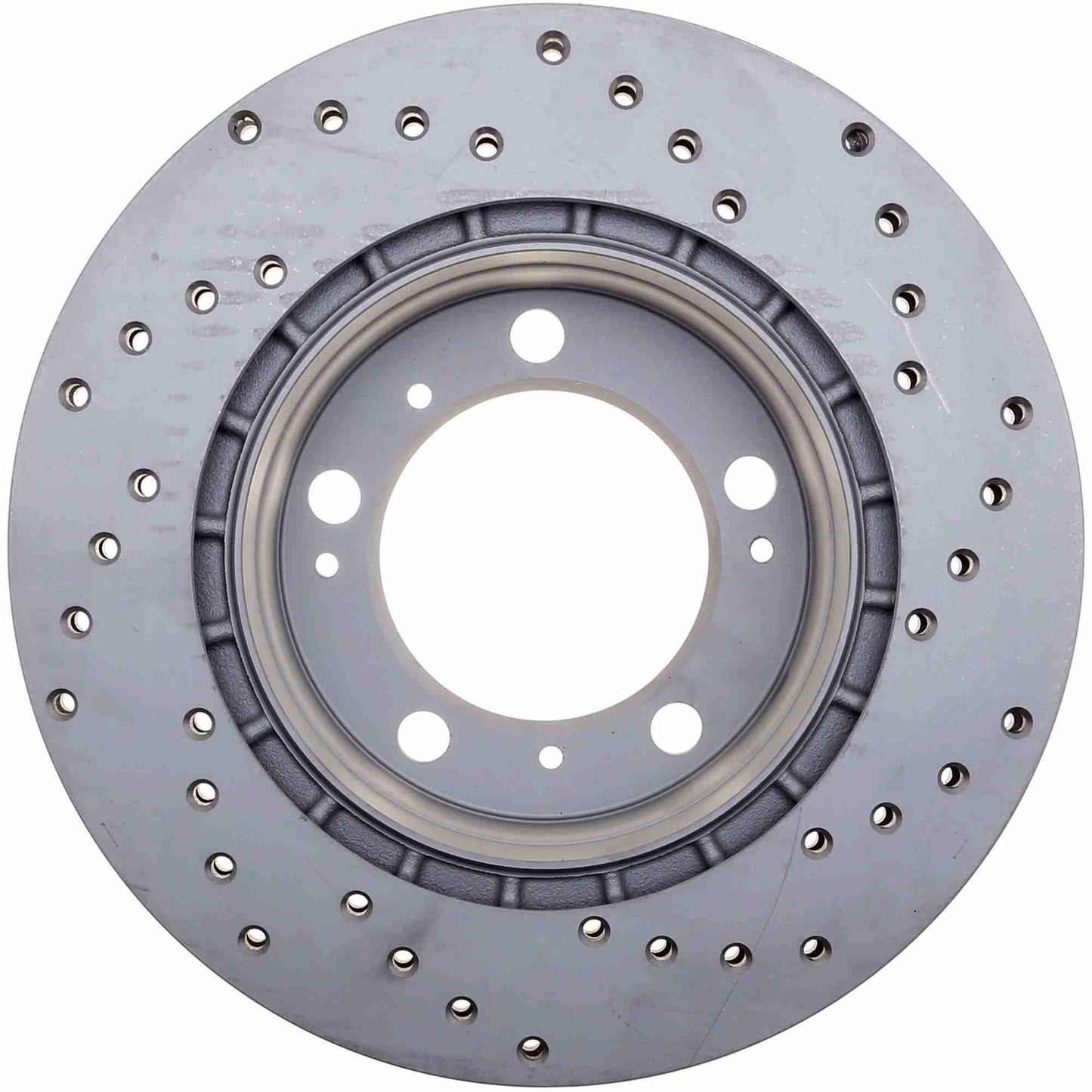 StopTech Sport Cryo Cross Drilled Brake Rotor; Rear Right