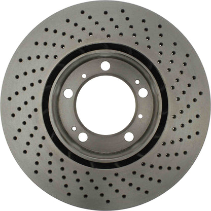 StopTech Sport Cryo Cross Drilled Brake Rotor; Front Right