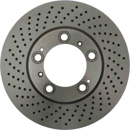 StopTech Sport Cryo Cross Drilled Brake Rotor; Front Right